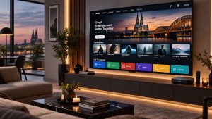 IPTV Anbieter Vergleich auf Smart TV mit 4K Streaming